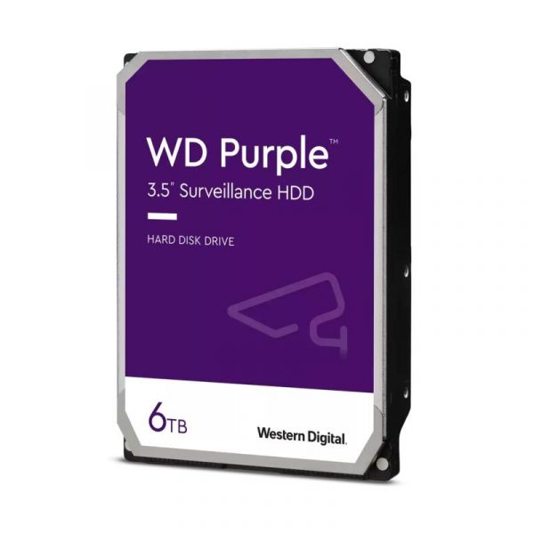 HDD  WD Purple 6TB SATA-III 5640rpm 256mb - imagine 3