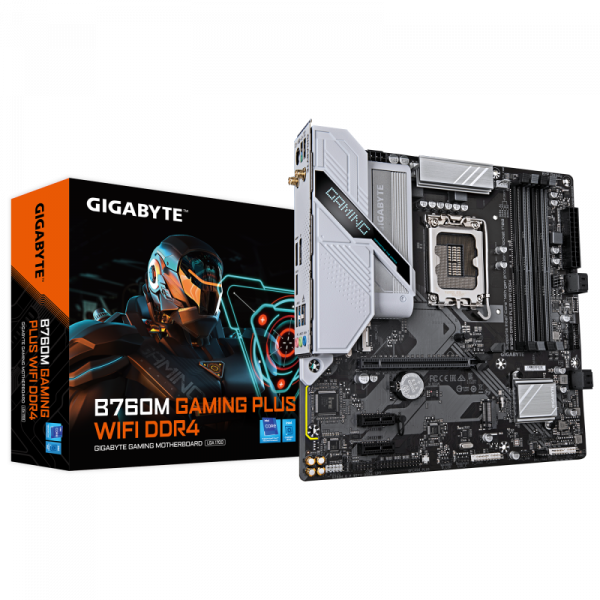Placa de Baza GIGABYTE B760M GAMING PLUS WIFI LGA1700 - imagine 6