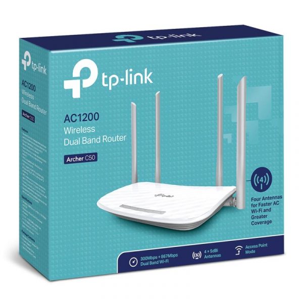 Router Wireless TP-Link ARCHER C50 v3, 1xWAN 10/100, 4xLAN 10/100, - imagine 7