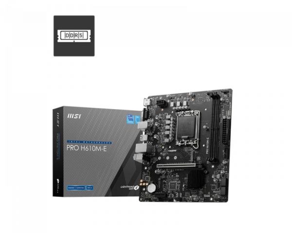Placa de baza MSI PRO H610M-E DDR5 LGA1700 - imagine 4
