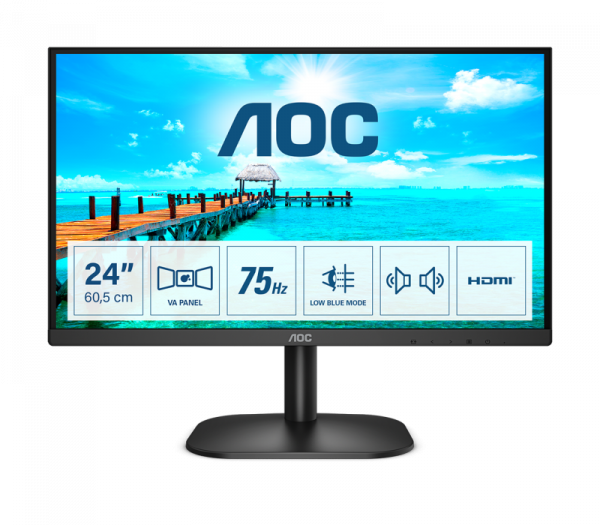 Monitor AOC 23.8" 24B2XDAM