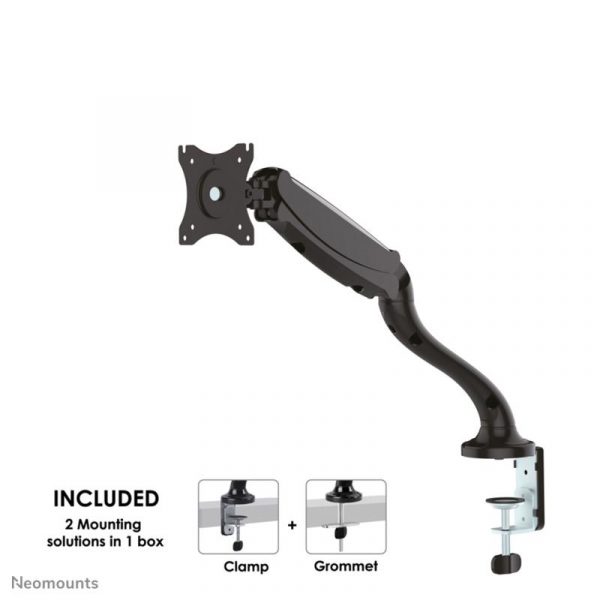 Brat de birou pt monitor Neomounts 10-30” 6kg VESA max - imagine 8