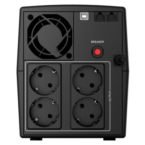 UPS nJoy Keen 1000 USB UPLI-LI100KU-CG01B  Capacity 1000 VA - imagine 8