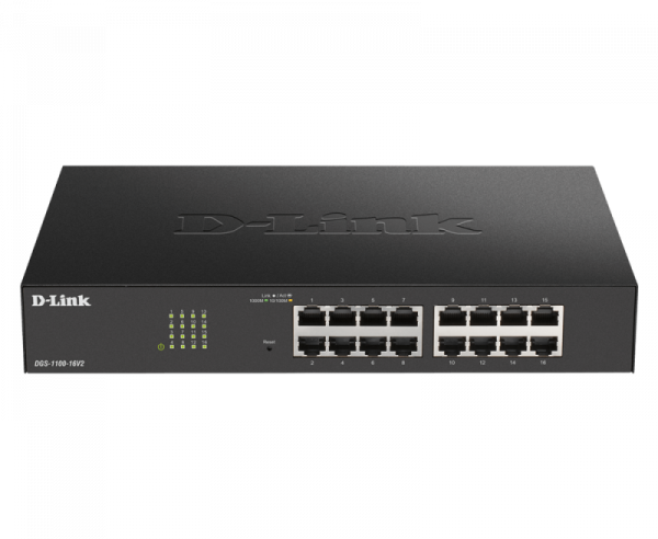 Switch D-Link DGS-1100-16, 16 port, 10/100/1000 Mbps - imagine 3