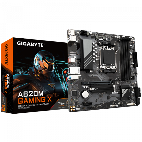 Placa de baza Gigabyte A620M GAMING X AX AM5 - imagine 8