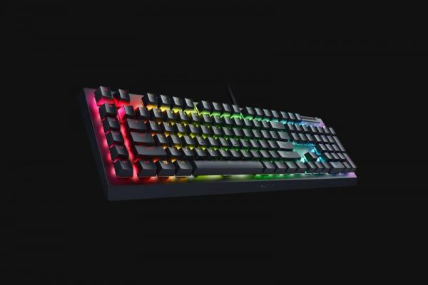 Tastatura mecanica gaming BlackWidow V4 X (Green Switch), layout US, - imagine 8