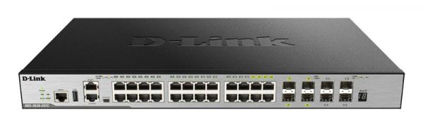 Switch D-Link DGS-3630-28TC/SI, 28-Port Layer 3 Stackable Managed Gigabit Switch - imagine 5