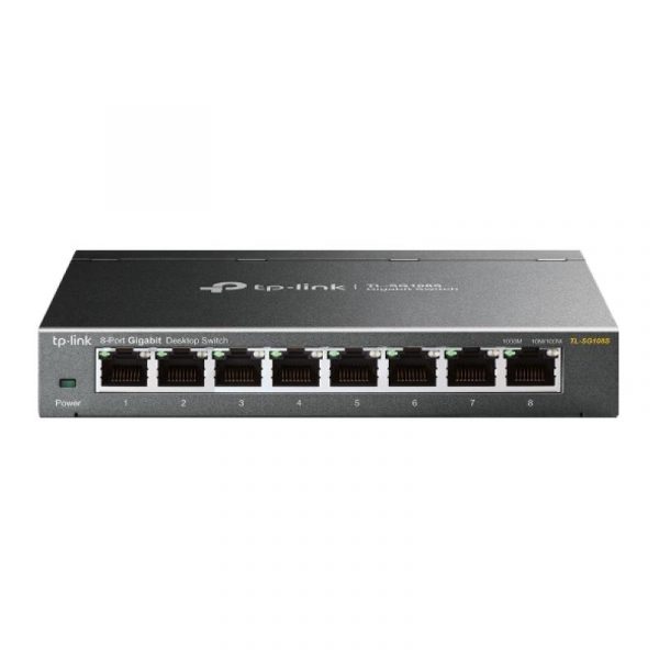 Switch TP-Link TL-SG108S, 8 port, 10/100/1000 Mbps - imagine 5