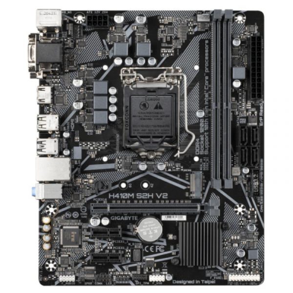 Placa de baza GIGABYTE H410M S2H V2 LGA 1200 - imagine 8