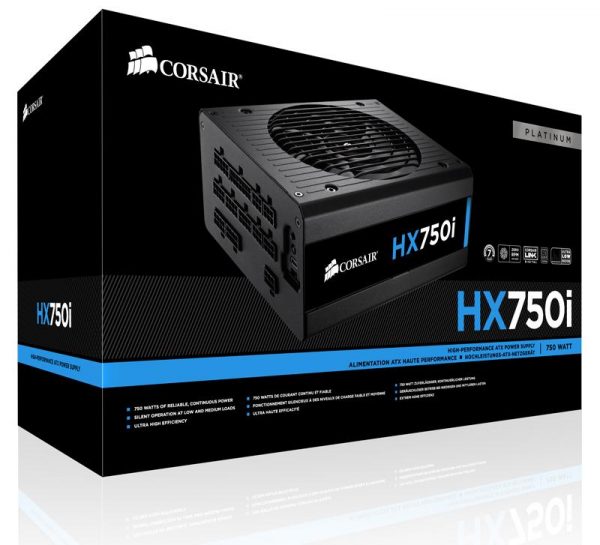 Sursa Corsair HXi Series HX750i, full-modulara, 80 Plus Platinum, 750W - imagine 12