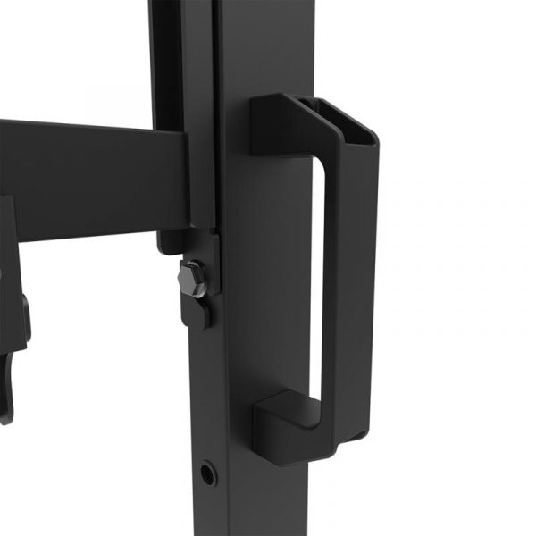 Stand podea mobil/fix Neomounts FL50-575BL1; pentru display-uri cu diagonale 65"-110", - imagine 11