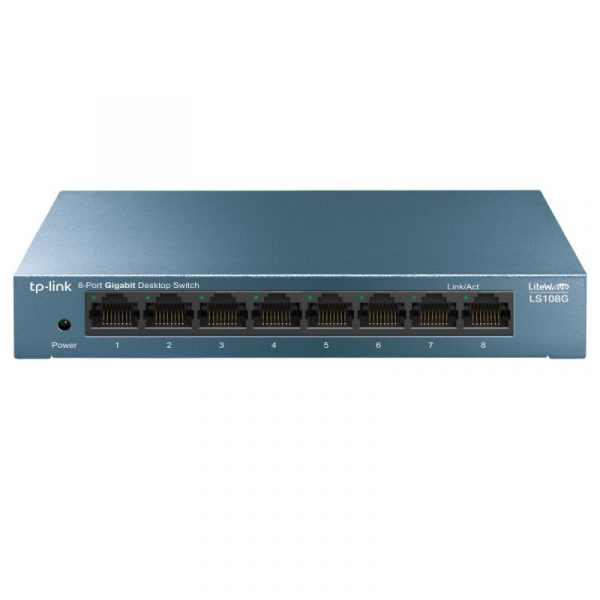 Switch TP-LINK LS108G, 8 port, 10/100/1000 Mbps - imagine 3