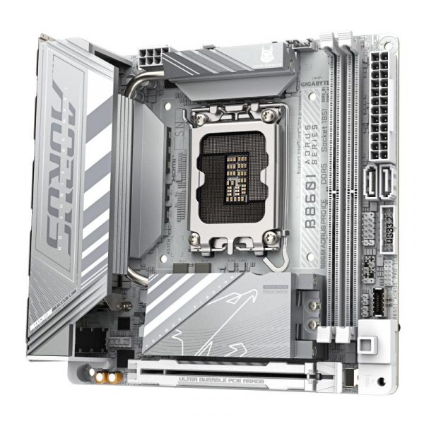 Placa de Baza GIGABYTE B860I AORUS PRO ICE LGA1851, 2x - imagine 6