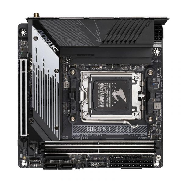 Placa de baza GIGABYTE B650I AORUS ULTRA AM5 - imagine 10