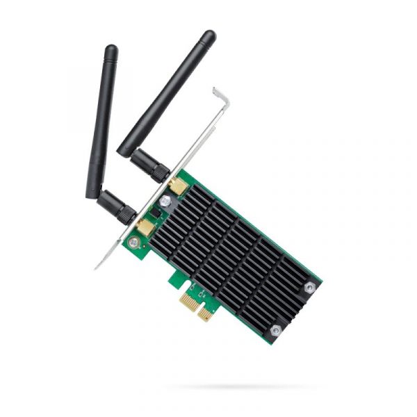Adaptor wireless TP-Link, AC1200 Dual-band, 867/300Mbps,PCI-E, 2 antene detasabile, standarde - imagine 4