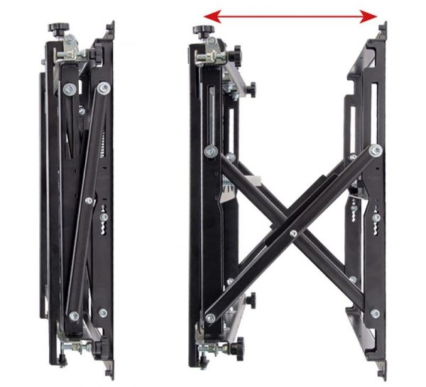 Suport perete cu pop-out B-Tech pentru ecrane cu diagonale intre - imagine 8