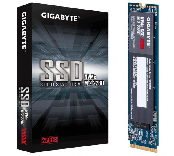 SSD Gigabyte NVMe, 256GB, M.2 - imagine 3