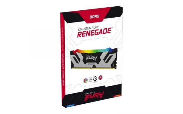 Memorie RAM Kingston, DIMM, DDR5, 64GB, 6000MHz, CL32, 1.35V, Fury - imagine 8