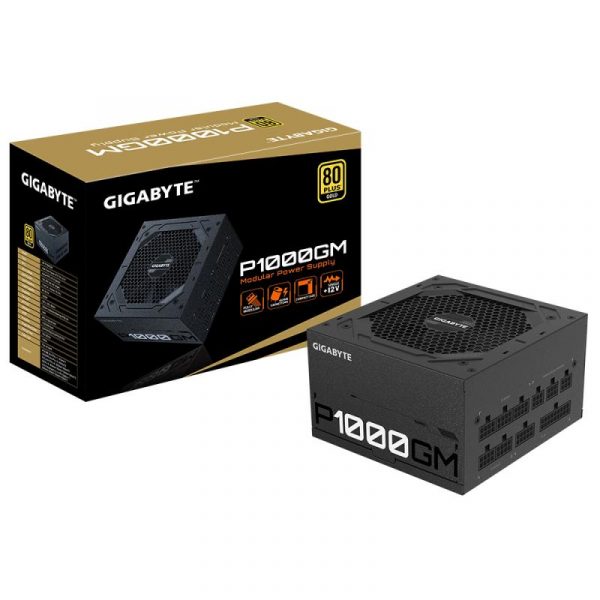 Sursa Gigabyte GP-P1000GM, 80 PLUS® Gold, Fully Modular, 1000W - imagine 12