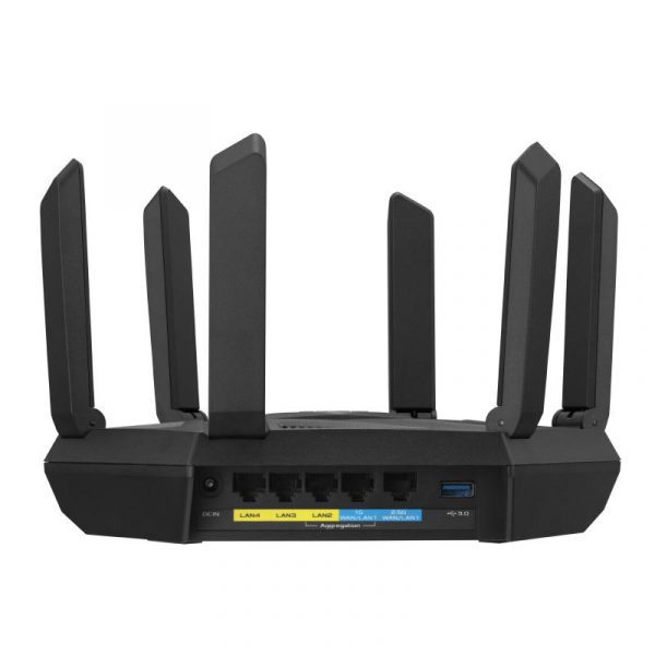 Router Wireless Asus RT-AXE7800, tri-band, WI-FI 6, , standarde reteaEEE - imagine 8