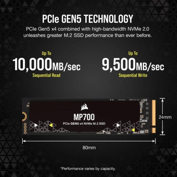 SSD CORSAIR MP700 1TB M.2 NVME - imagine 9