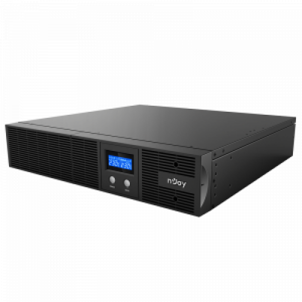 UPS nJoy Argus 3000, 3000VA/1800W, LCD Display, 8 IEC C13 - imagine 7