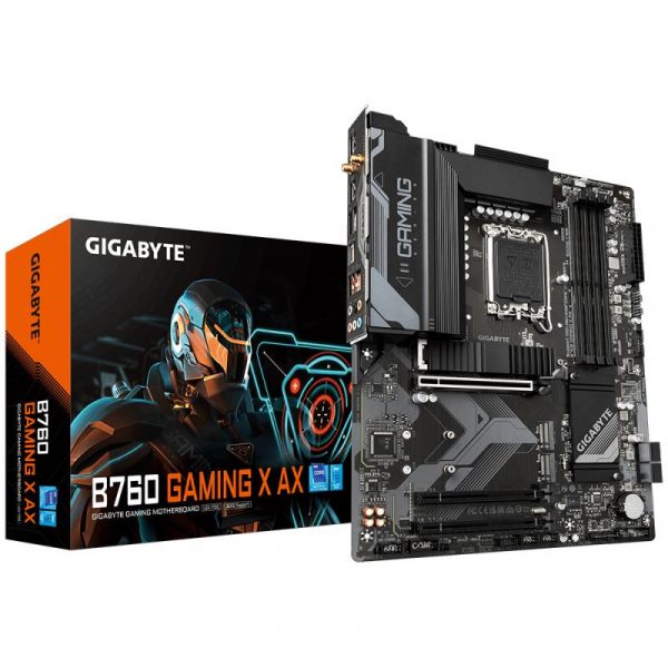 Placa de baza GIGABYTE B760 GAMING X AX, LGA 1700 - imagine 7