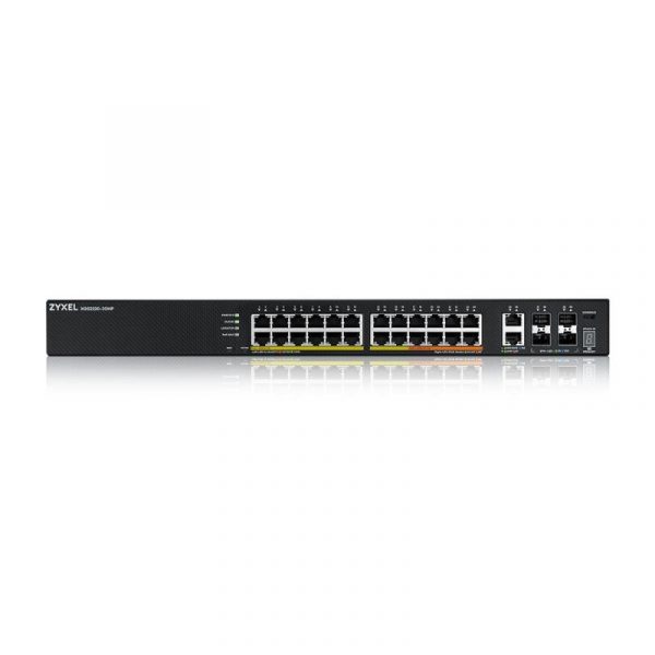 ZYXEL XGS2220-30HP, L3 Access Switch, 400W PoE, 16xPoE+/10xPoE++, 24x1G RJ45 - imagine 7