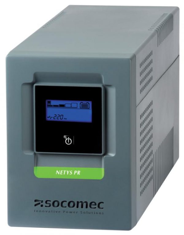 NeTYS PR-MT 2000VA/1400W 230V 50/60Hz WITH AVR, SINEWAVE,LCD PLUGS PROTECTED - imagine 3