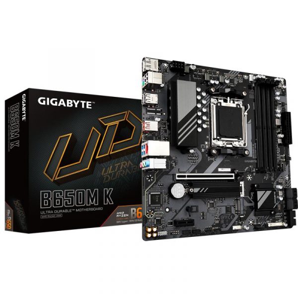 Placa de baza Gigabyte B650M K AM5 - imagine 12