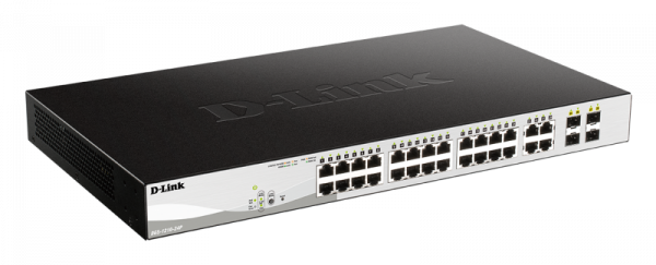 Switch D-Link DGS-1210-24P, 24 port, 10/100/1000 Mbps - imagine 4