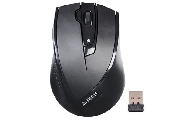 Mouse A4tech G9-730FX-BK, wireless, negru - imagine 3