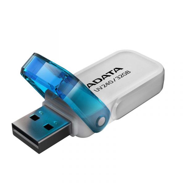 Memorie USB Flash Drive Adata 32GB, UV240, USB 2.0, Alb - imagine 6