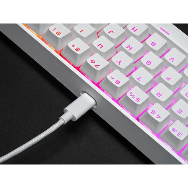 CORSAIR K65 MINI 60% mecanica, alb  Full Key (NKRO) - imagine 11
