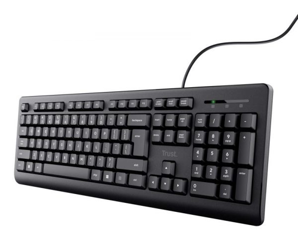 Tastatura cu fir Trust, negru - imagine 5