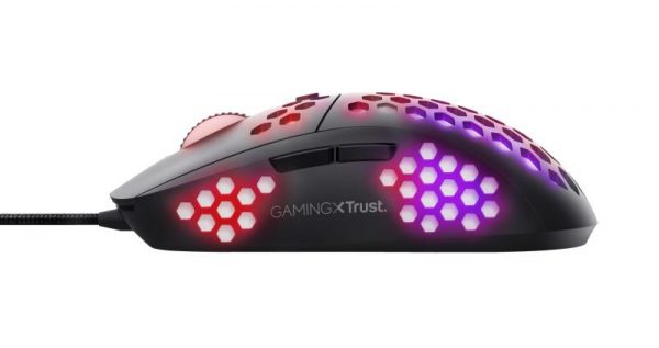 Mouse Trust GXT 960, Graphin Ultra-lightweight Gaming Mouse, negru - imagine 21