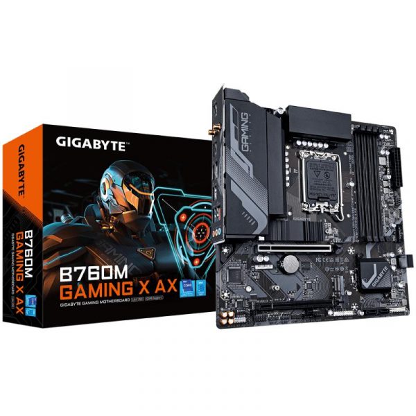 Placa de baza GIGABYTE B760M GAMING X AX LGA1700 - imagine 5