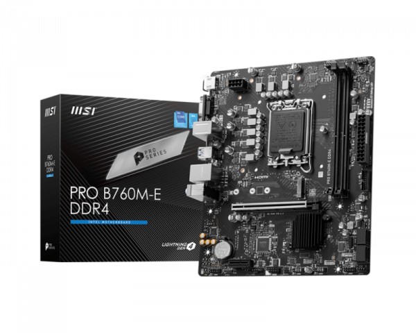 Placa de baza MSI PRO B760M-E DDR4 LGA1700 - imagine 6