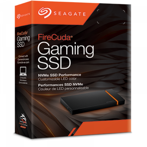 SSD Extern LaCie FireCuda Gaming  2TB  negru - imagine 4