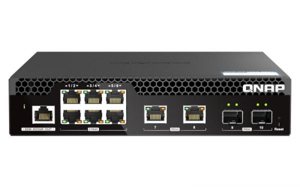 Switch QNAP M2106R CPU Marvell 98DX2528, 6 porturi 2.5Gbps, 2 - imagine 5