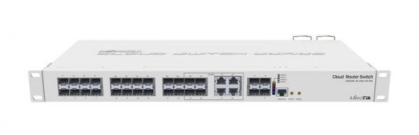 Mikrotik Cloud Router Switch, CRS328-4C-20S-4S+RM; Smart Switch, 20 xSFP cages, - imagine 5