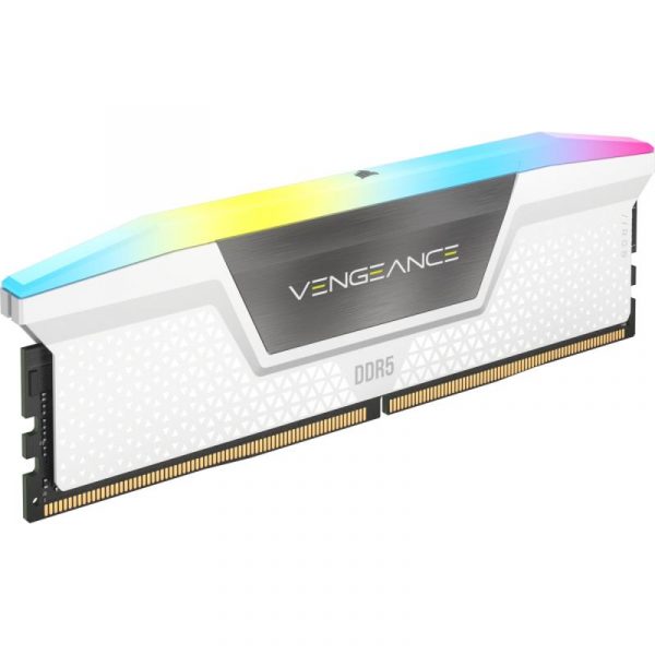 Memorie RAM Corsair Vengeance RGB White 32GB DDR5 5600MHz CL36 - imagine 4