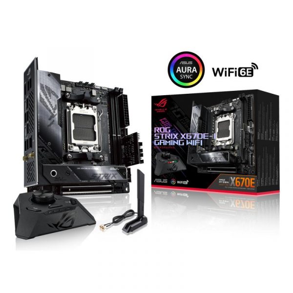 Placa de baza Asus ROG STRIX X670E-I GAMING WIFI AM5 - imagine 14