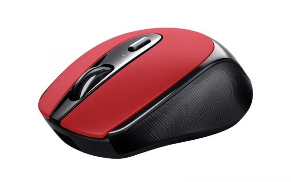 Mouse Trust Zaya Rechargeable Wireless, red - imagine 4
