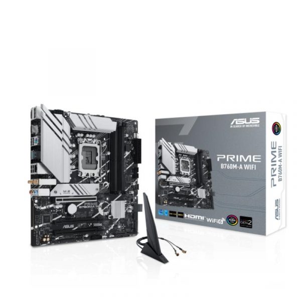 Placa de baza ASUS PRIME B760M-A WIFI LGA1700 - imagine 9