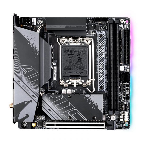 Placa de Baza GIGABYTE B760I AORUS PRO LGA1700 - imagine 8