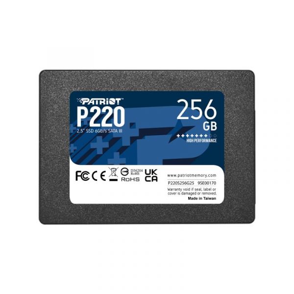 SSD PATRIOT P220S256G25 2.5" - imagine 11