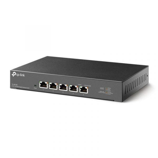 "5-Port 10G Multi-Gigabit Desktop Switch PORT: 5× 10G RJ45 Ports - imagine 6