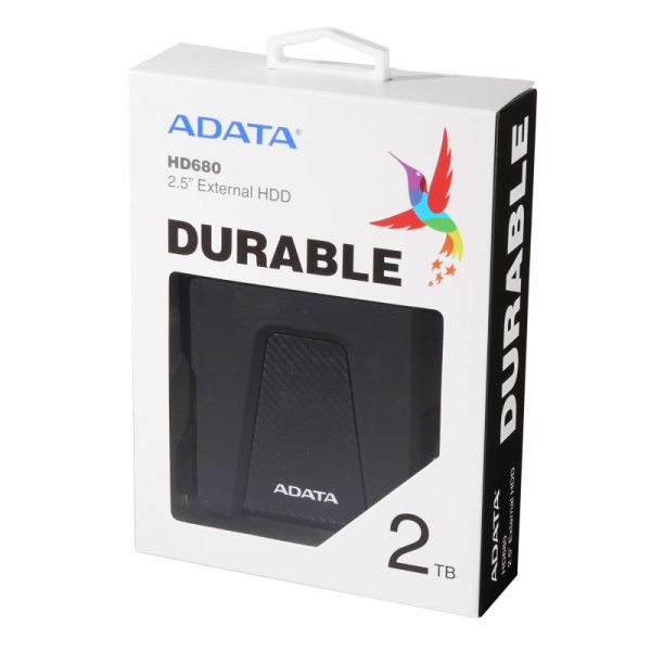 HDD Extern Adata HD680, 2TB, Negru, USB 3.1 - imagine 5
