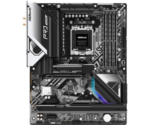 Placa de baza AsRock Socket X670E PRO RS AM5 - imagine 10